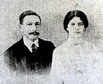 Zorach Paiewonsky y su esposa Anna