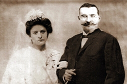 Antonio Casasnovas Bosch y su esposa Constanza Garrido Guevara